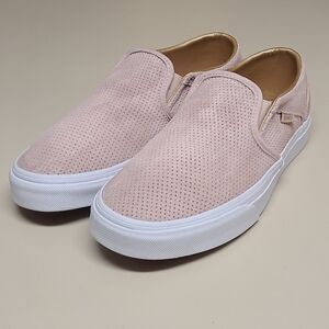 Vans Asher Deluxe classic slip on skateboard sneakers size 8